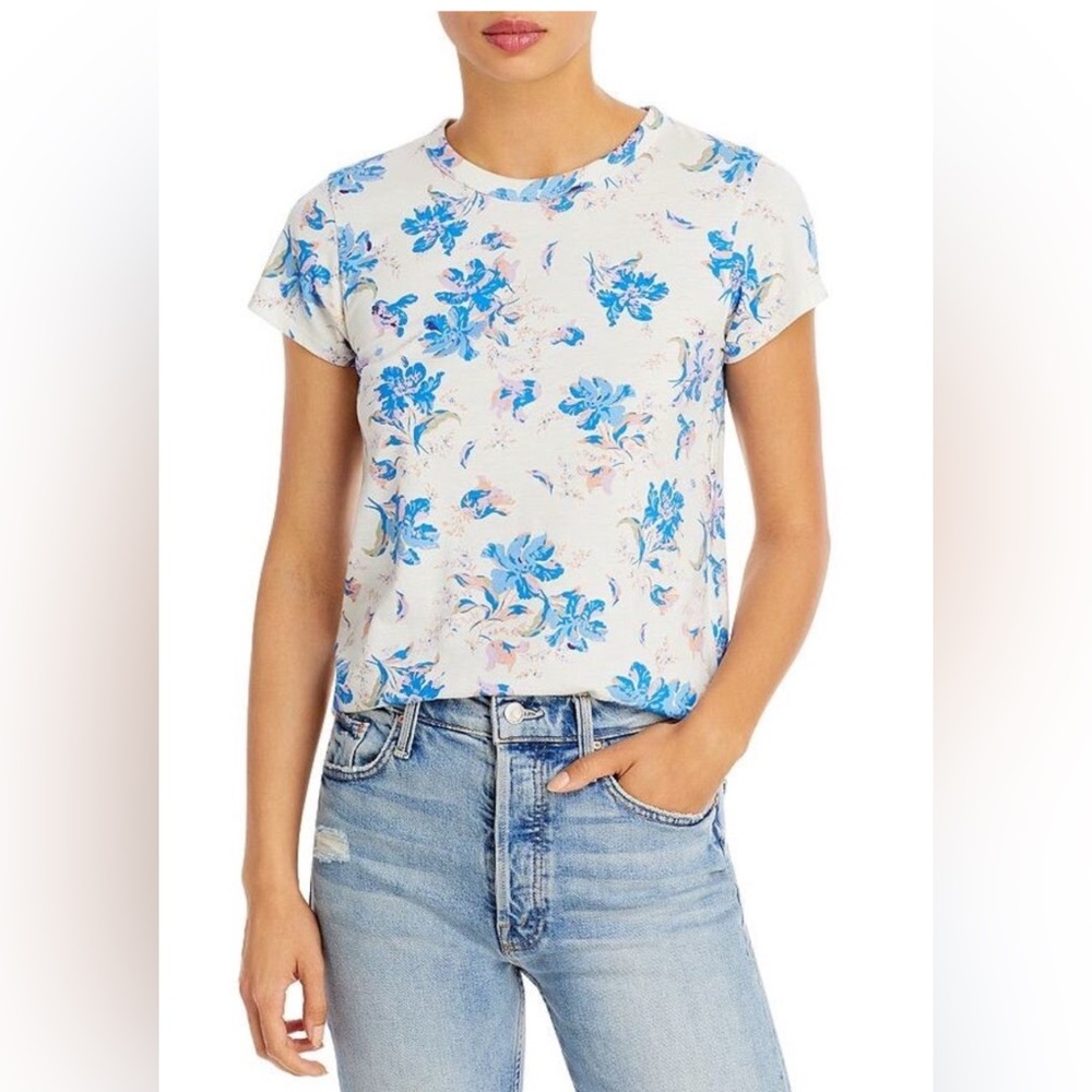 Rag & Bone Organic Cotton Floral Tee Size XS